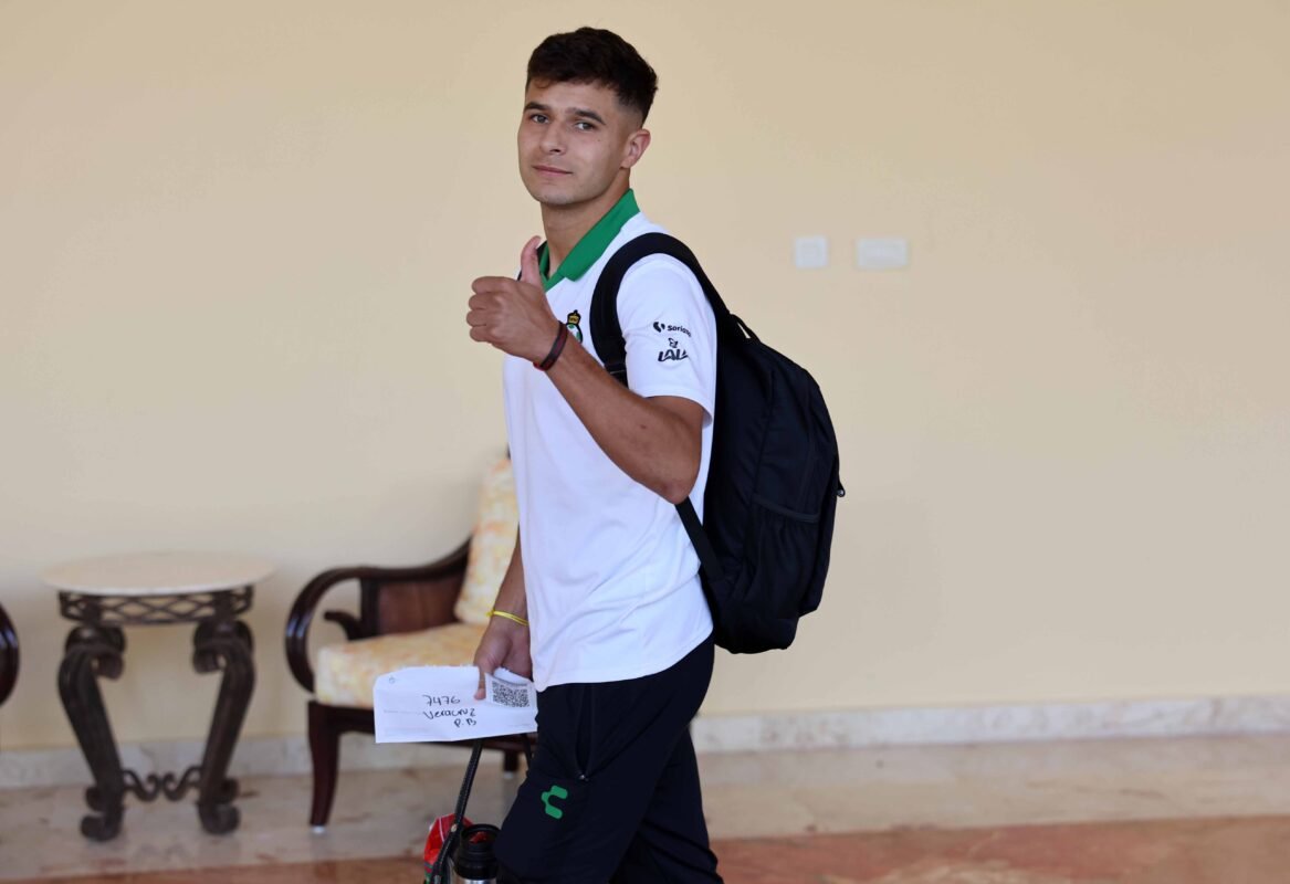 Los jugadores de Santos Laguna están ya en Quintana Roo. 