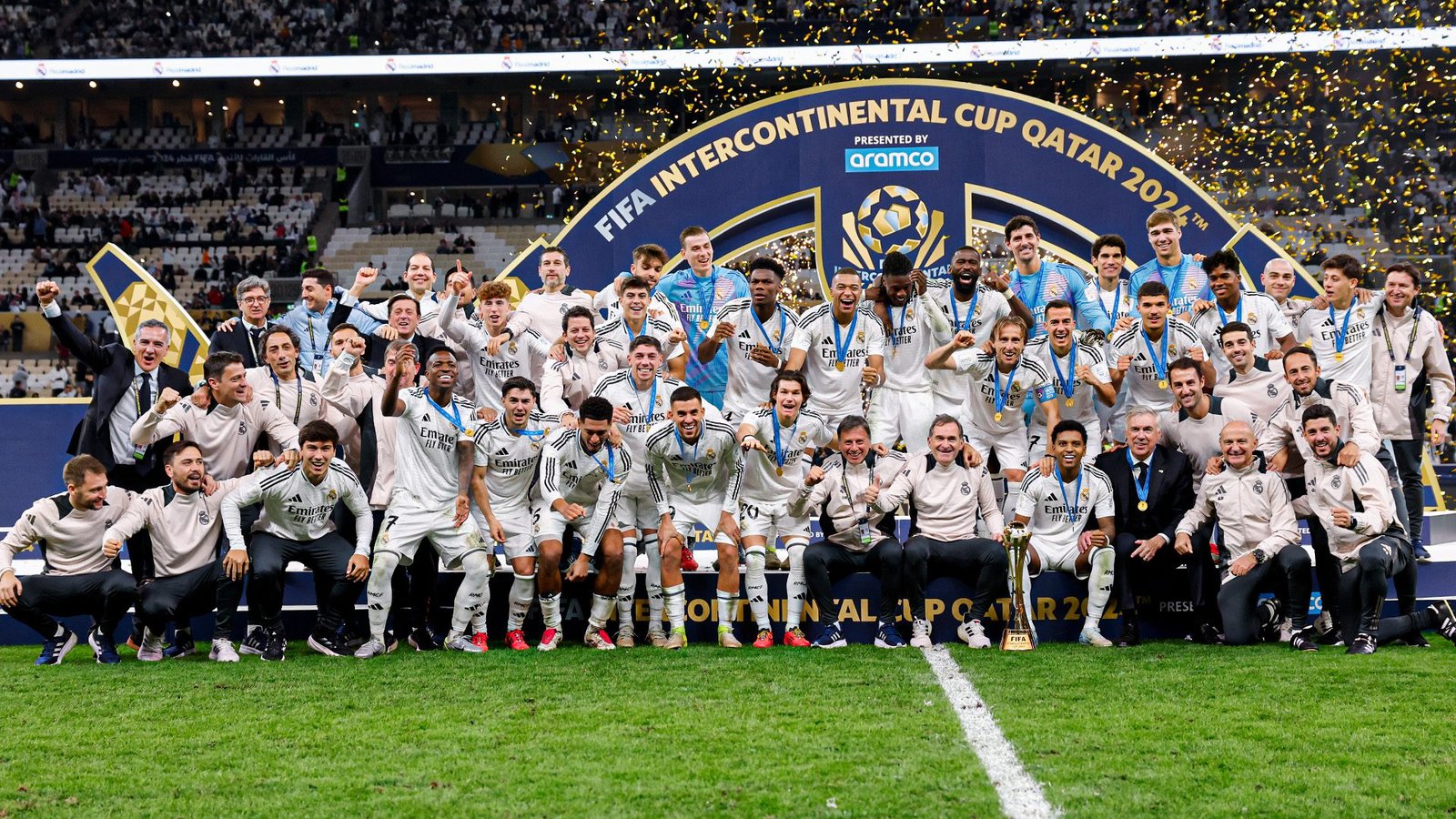 Real Madrid campeón de la Copa Intercontinental.