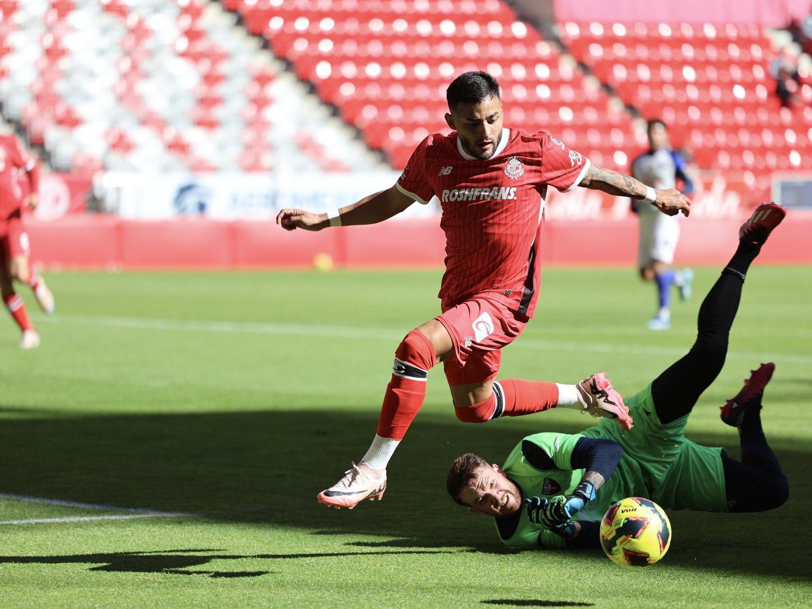 Alexis Vega, jugador de los Diablos Rojos del Toluca.