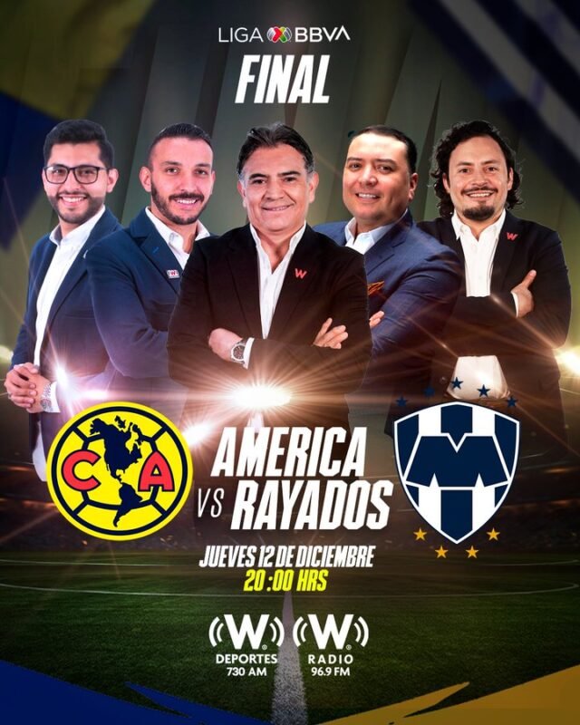 Willie González estará en el América vs Rayados. 