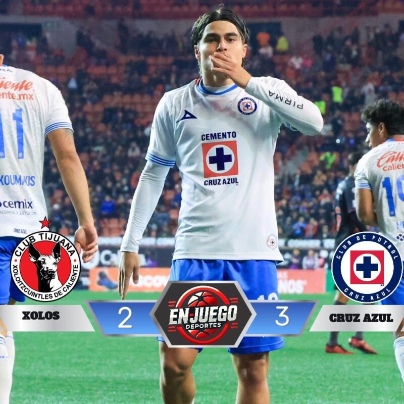 Luka Romero anotó en la victoria del Cruz Azul. 