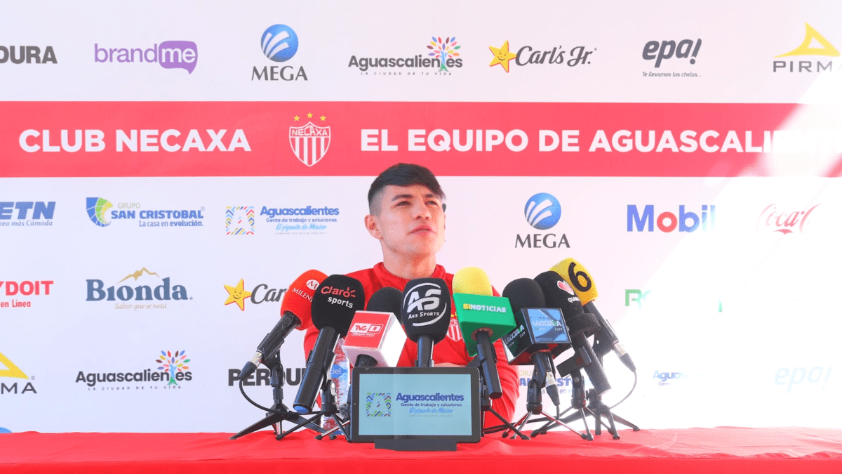 Emilio Lara, jugador del Necaxa