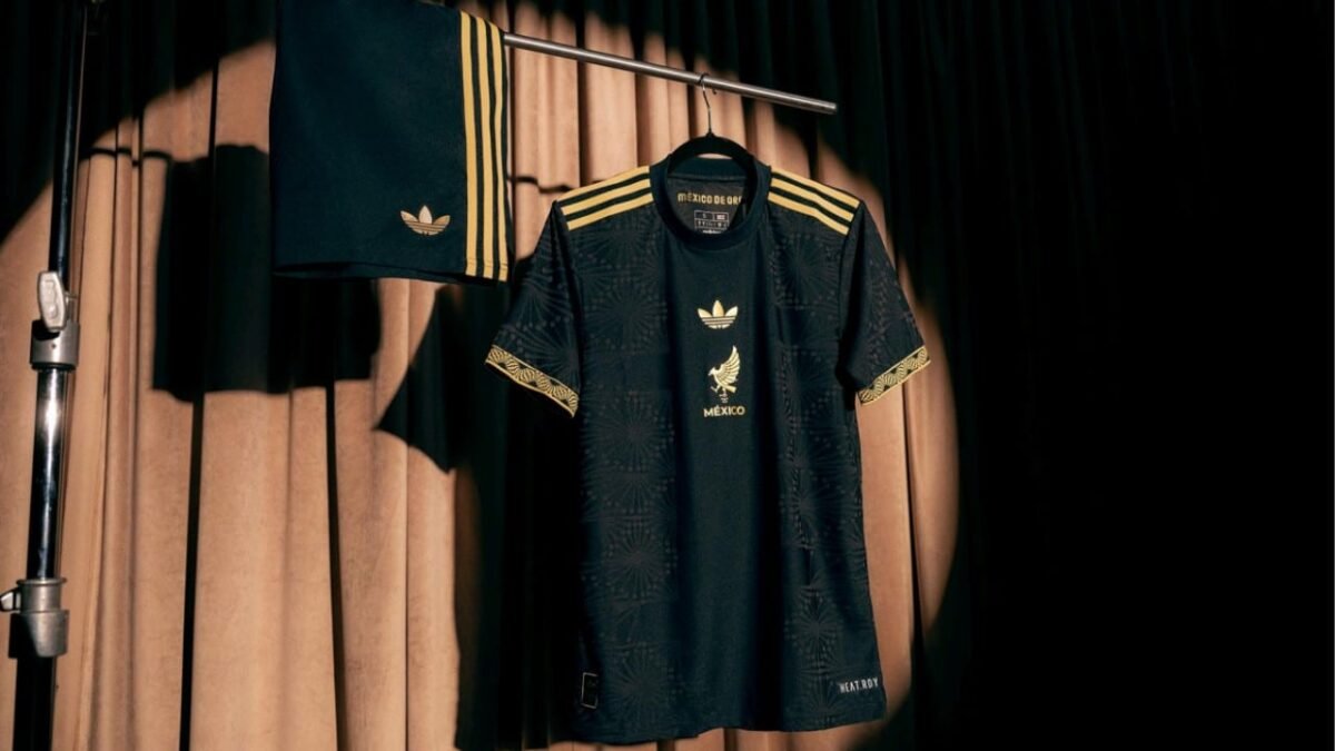 Nuevo jersey de la selección mexicana edición oro