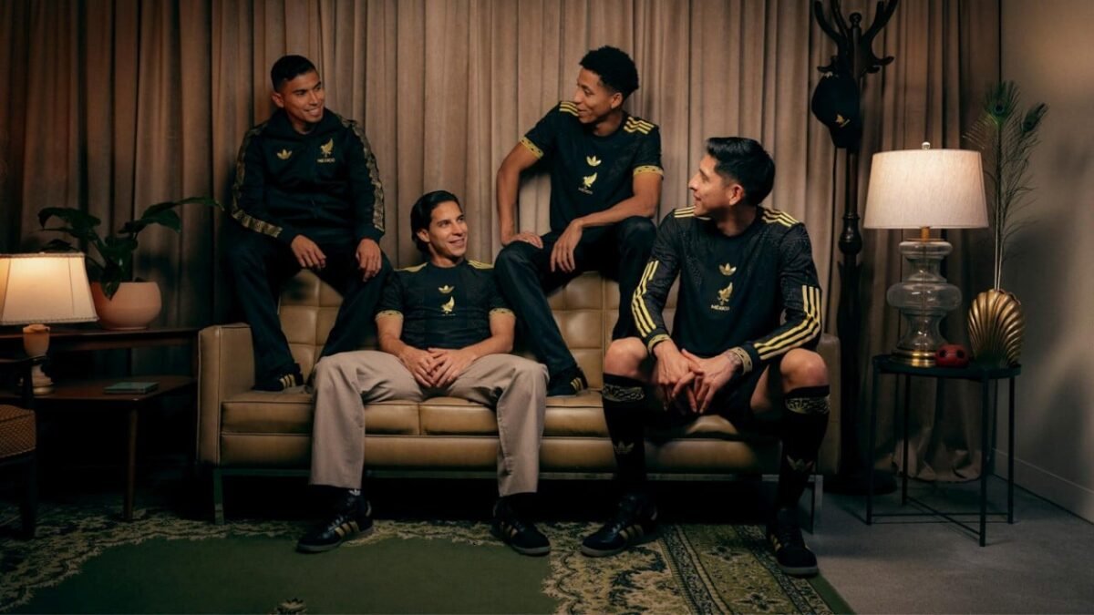 Nuevo jersey de la selección mexicana edición oro